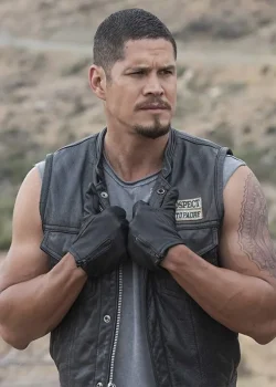 Ezekiel Reyes Mayans MC Vest in Genuine Leather