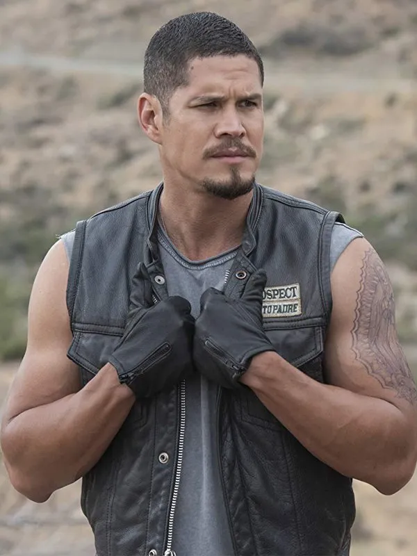 Ezekiel Reyes Mayans MC Vest in Genuine Leather