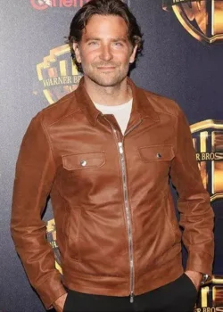A Star Is Born Bradley Cooper Brown Jacket