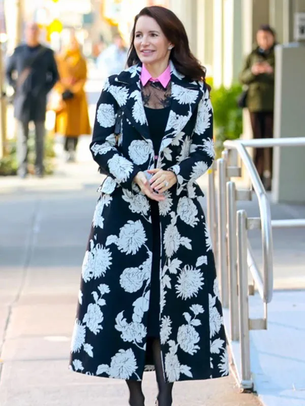 And Just Like That S02 Charlotte York Black Coat