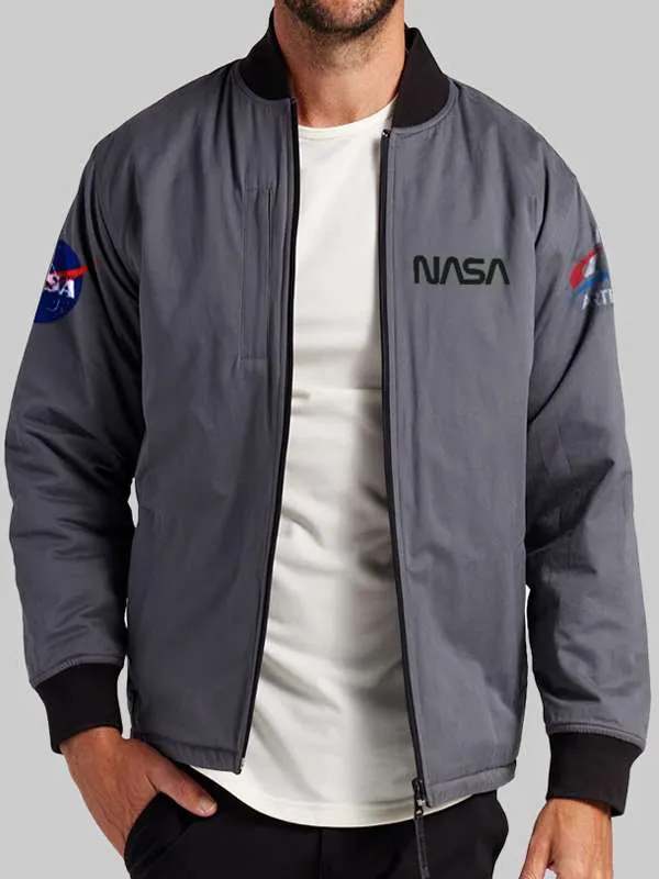 Fly Me to the Moon Nasa Bomber Jacket