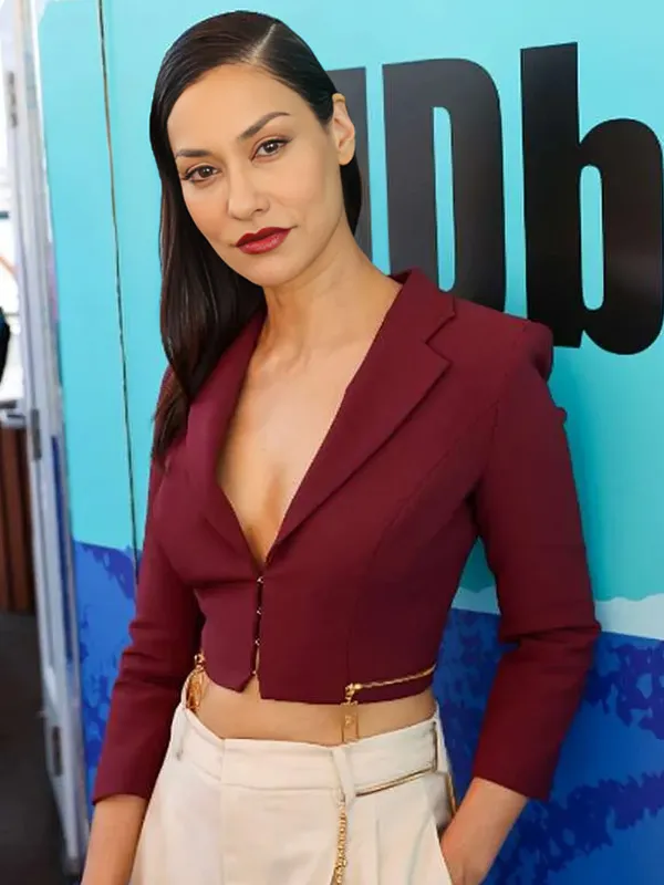 Borderlands Janina Gavankar Cropped Blazer