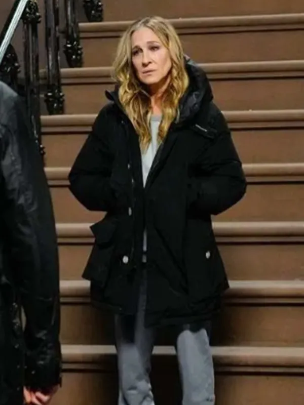 And Just Like That S02 Carrie Bradshaw Black Jacket