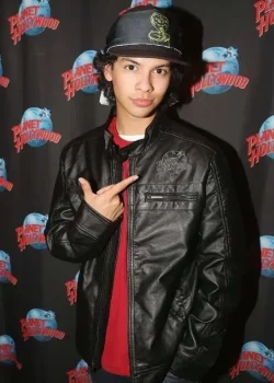 Cobra Kai Miguel Diaz Black Leather Jacket