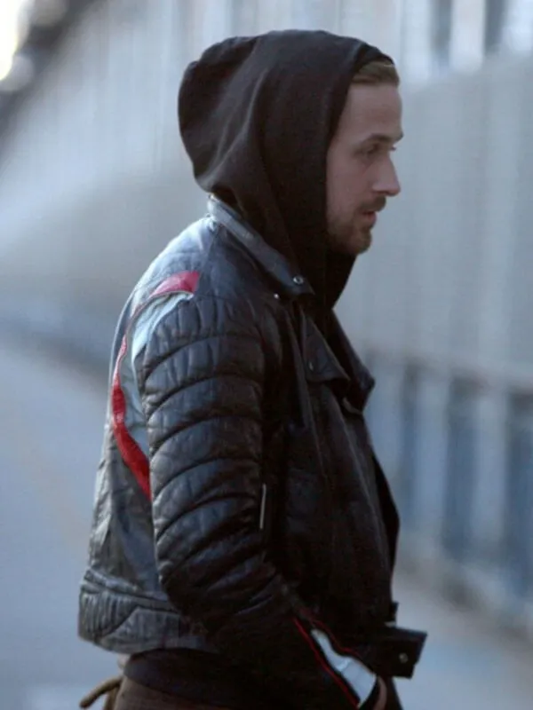 Ryan Gosling Blue Valentine Black Leather Jacket