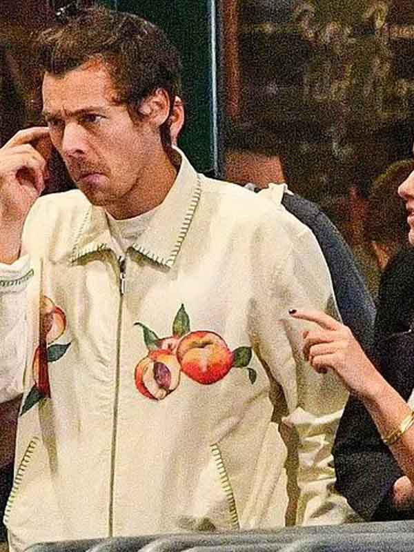 Jack Chambers Don’t Worry Darling Movie Harry Styles White Jacket - Image 2