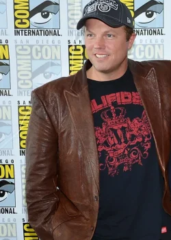 Adam Baldwin Firefly Brown Leather Jacket