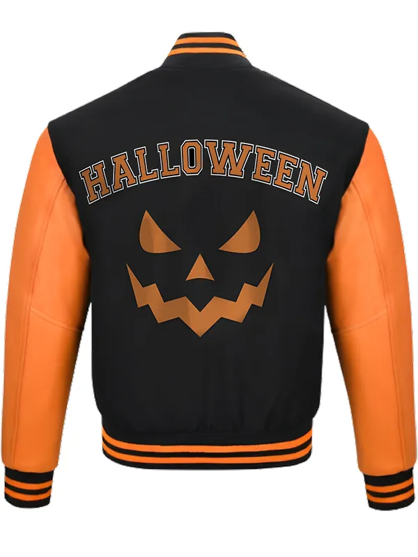 Halloween-Pumpkin-Black-and-Orange-Varsity-Letterman-Jacket