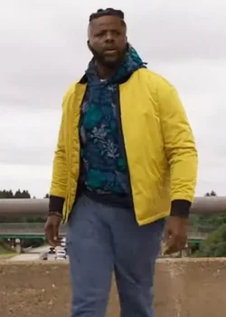 Winston Duke Spenser Confidential Yellow Bomber Jacket