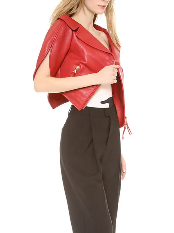 Heart-Shaped-Red-Cropped-Leather-Jacket