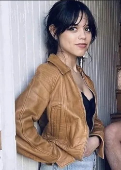 Finestkind Jenna Ortega Leather Jacket