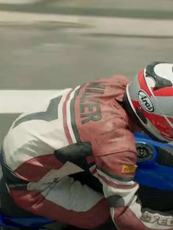 Wes Neal One Fast Move 2024 Racer Leather Jacket - Image 2