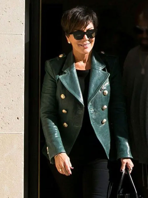 Keeping Up with the Kardashians Kris Jenner Green Jacket