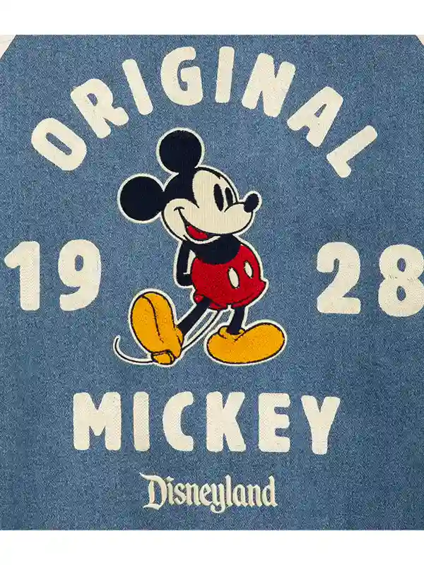 Women Mickey Mouse Varsity Jacket - Image 2