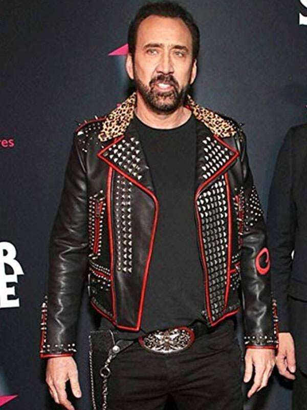 Nicolas Cage Color Out Of Space Leather Jacket