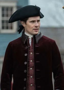 Lord John Grey Outlander S07 Maroon Coat