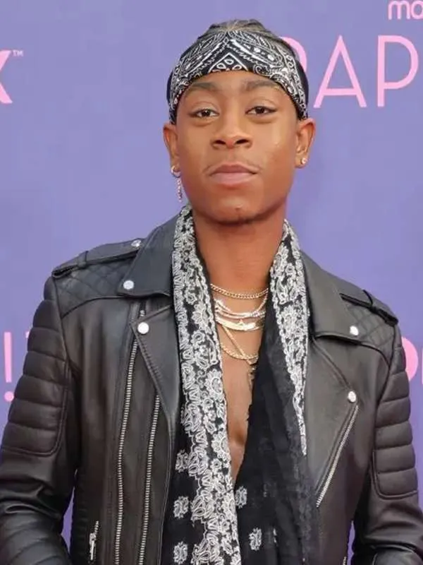 Lamont Diggs Rap Sh!t Black Leather Jacket - Image 2