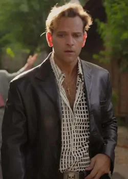 Rocco Supersex Season 01 Black Leather Blazer