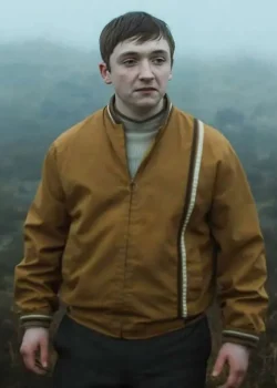 Kevin McKee Say Nothing Brown Bomber Jacket