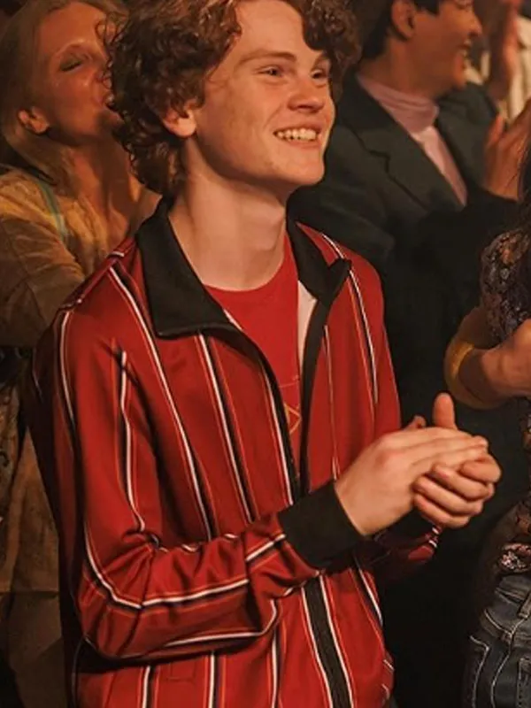 Sebastian Lutes Ruby and the Well Red Jacket with Strips