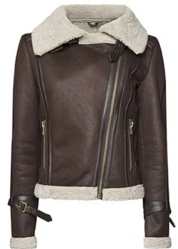 Squirrel Girl Brown Leather Jacket
