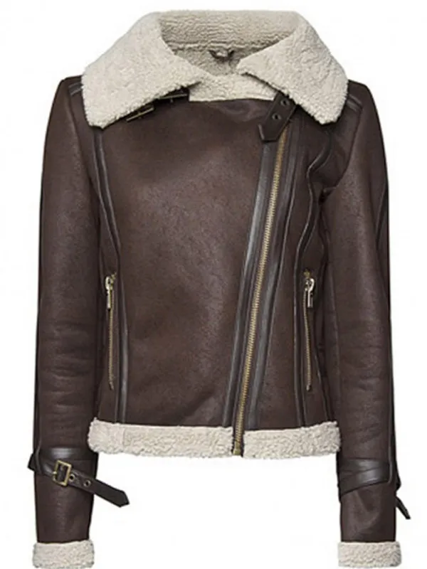 Squirrel Girl Brown Leather Jacket
