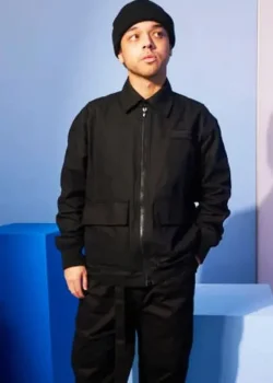 Divinity Jason Genao Black Cotton Jacket