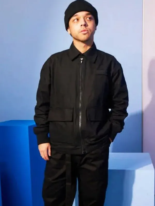 Divinity Jason Genao Black Cotton Jacket