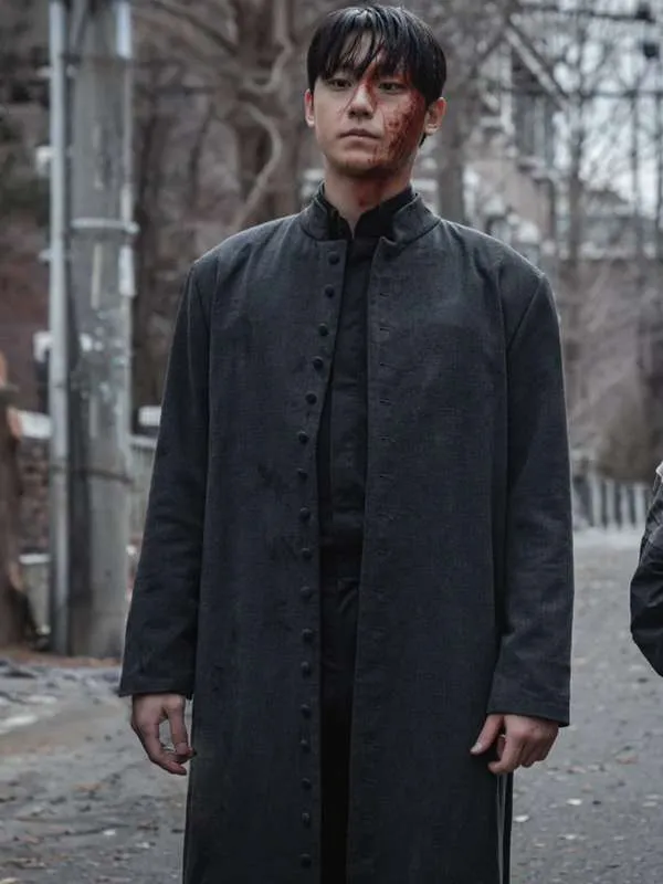 Lee Eun-hyeok Sweet Home Black Coat