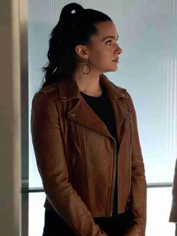 Katie Stevens The Bold Type Leather Jacket - Image 2