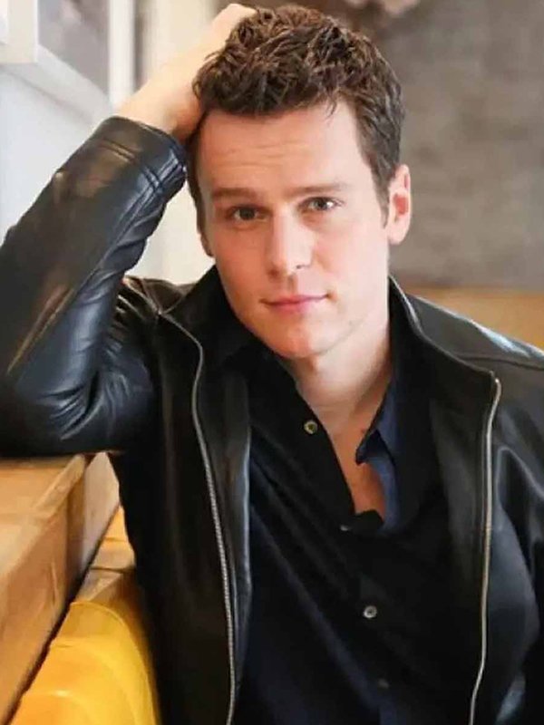 Jonathan Groff The Matrix 4 Black Leather Jacket