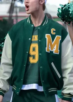 Charles Alexander The Wilds Green Bomber Jacket