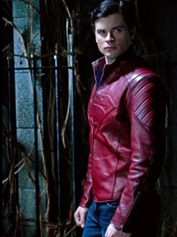 Clark Kent Smallville Red Jacket - Image 2