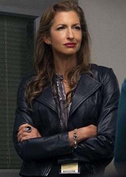 Orange Is New Black Alysia Reiner Leather Jacket