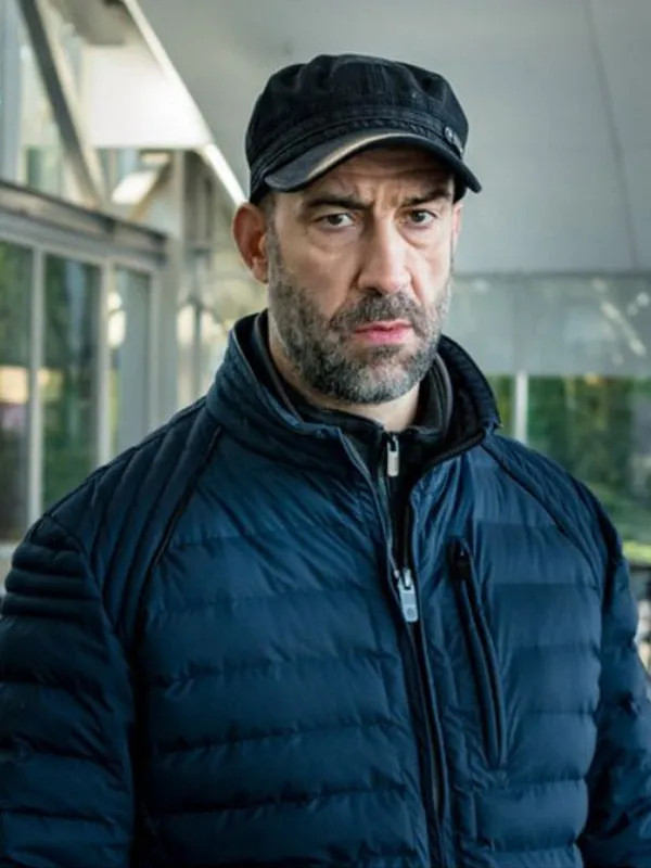 Serban Pavlu Umber Season 3 Black Puffer jacket