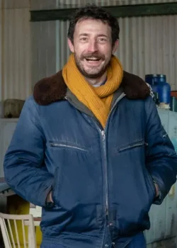 Yuri Stranger Things Shearling Blue Jacket