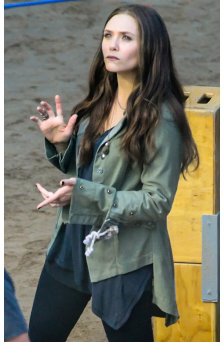 CAPTAIN AMERICA CIVIL WAR SCARLET WITCH JACKET - Image 2