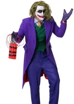 Joker Purple Coat For Halloween