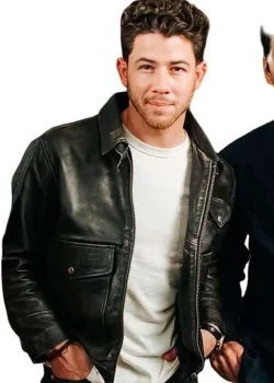 Power Ballad 2026 Nick Jonas Leather Jacket