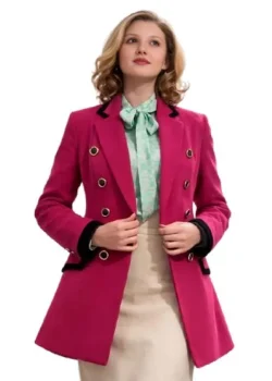 The Lady 2026 Mia McKenna-Bruce Pink Blazer