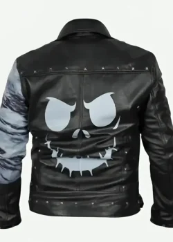 The Nightmare Before Christmas Studded Biker Jacket