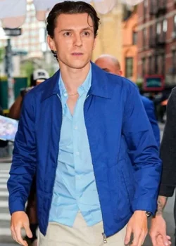 Tom Holland NYC Blue Jacket