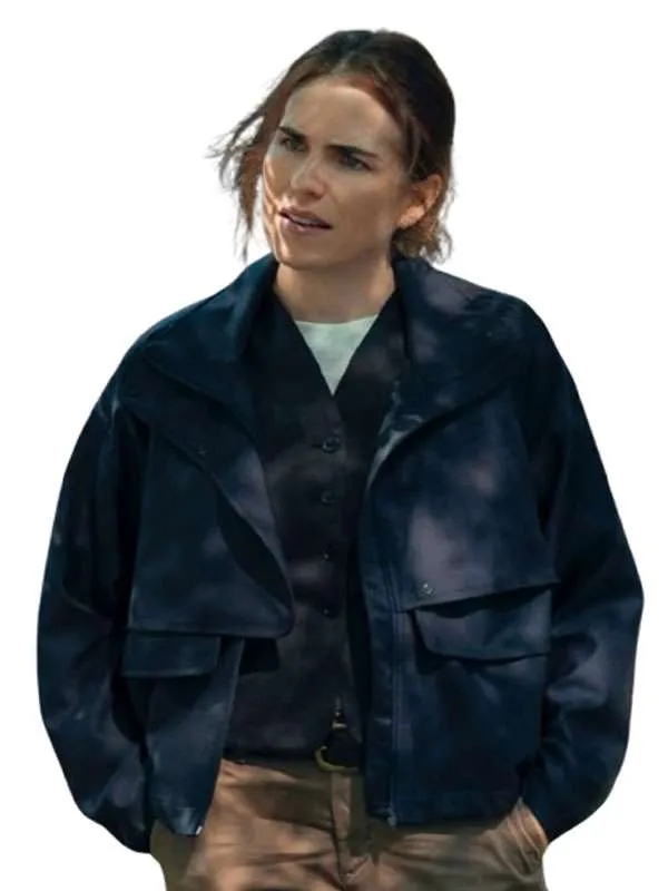 TV Series 56 Days 2026 Lee Reardon Blue Jacket