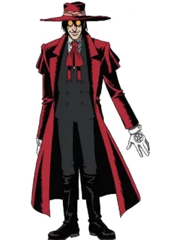 Alucard Hellsing Halloween Costume Red Coat