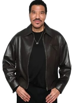 American Idol 2026 Lionel Richie Brown Leather Jacket