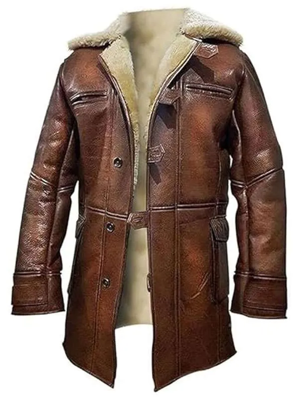 The Dark Knight Rises Bane Leather Coat