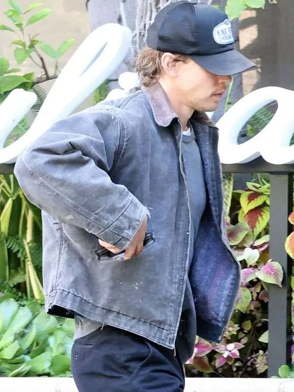 Austin Butler Beverly Hills Grey Jacket