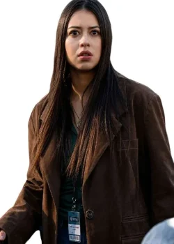 Carrie 2026 Miss Desjardin Suede Leather Blazer