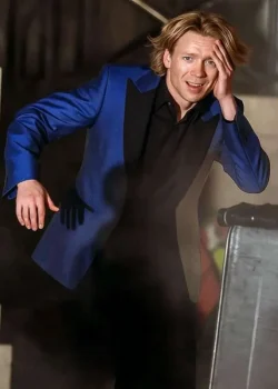 Clayface 2026 Tom Rhys Harries Blue Blazer