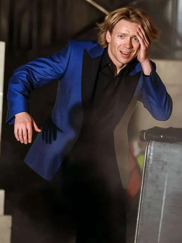 Matt Hagen Clayface 2026 Tom Rhys Harries Blue Blazer